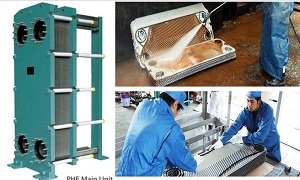 Bảo An - Một số công trình bảo dưỡng, vệ sinh thiết bị trao đổi nhiệt tại nhà máy